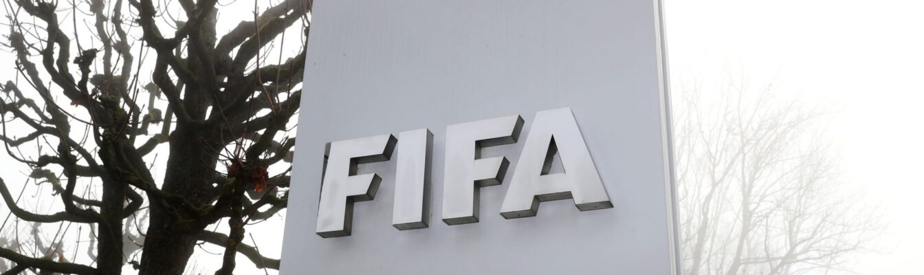 FIFA’s logo is seen in Zurich