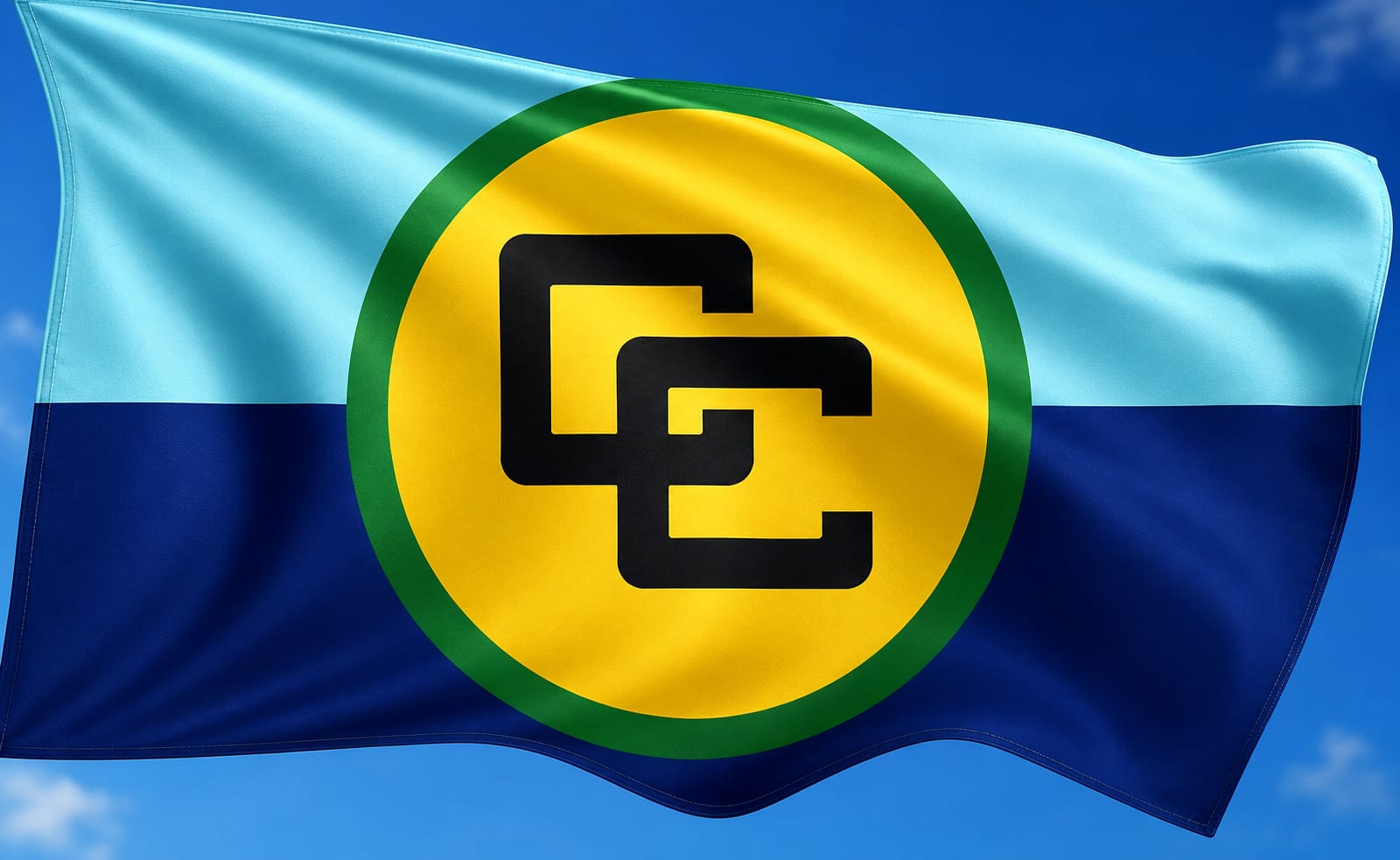 Caricom Flag Enhanced