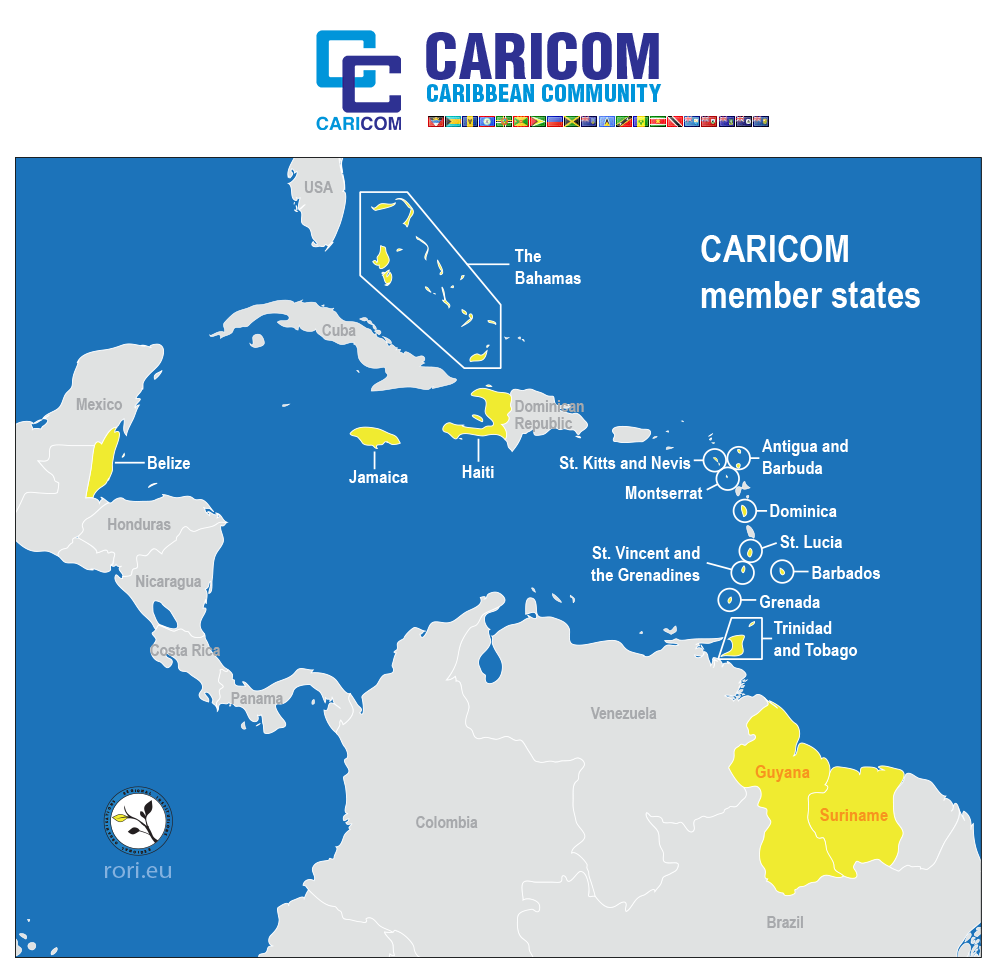 caricom-map-member-states-our-today-demo