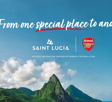 Saint Lucia shows off Tourism campaign at Arsenal’s Emirates Stadium