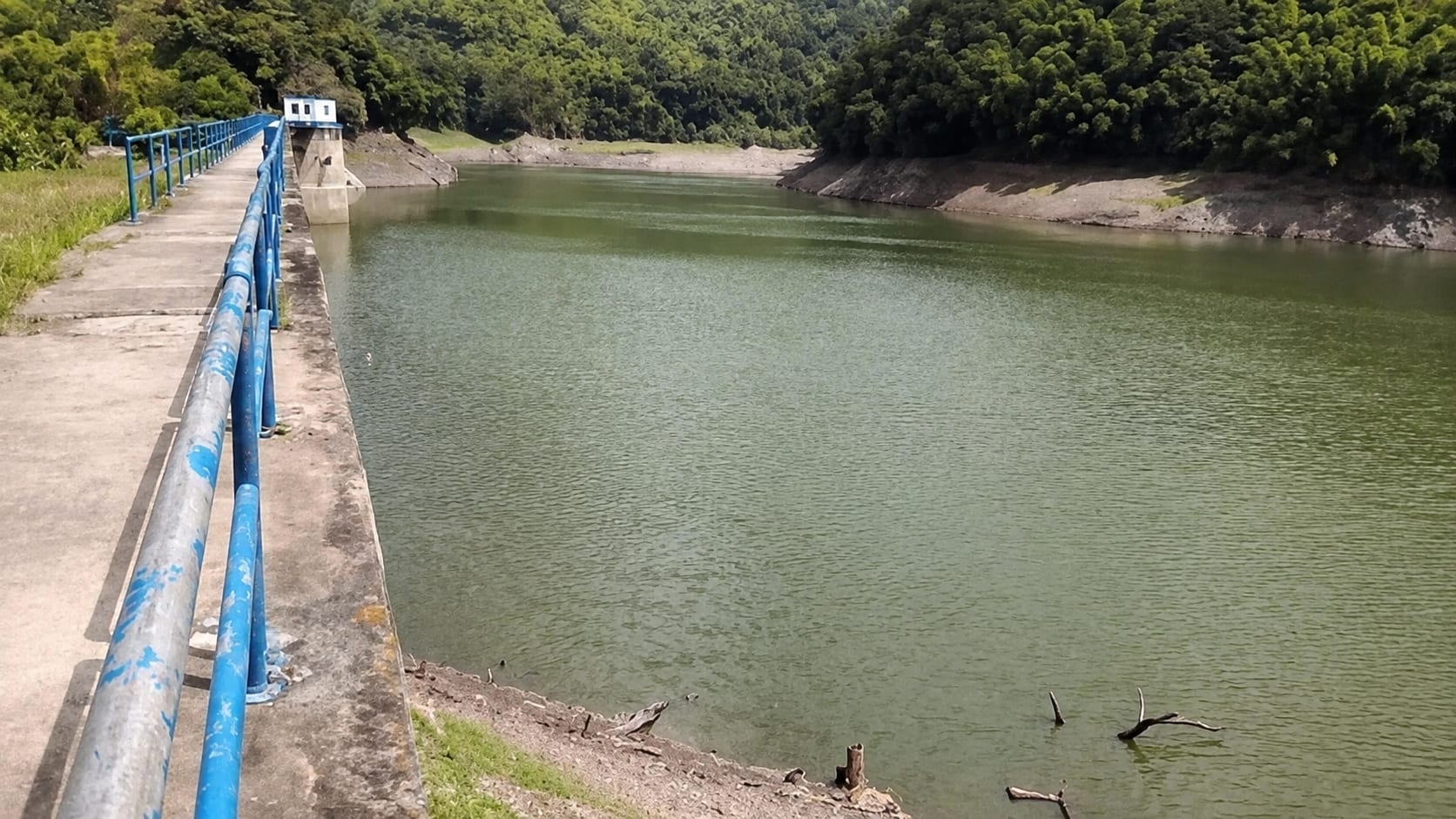 Hermitage Dam low