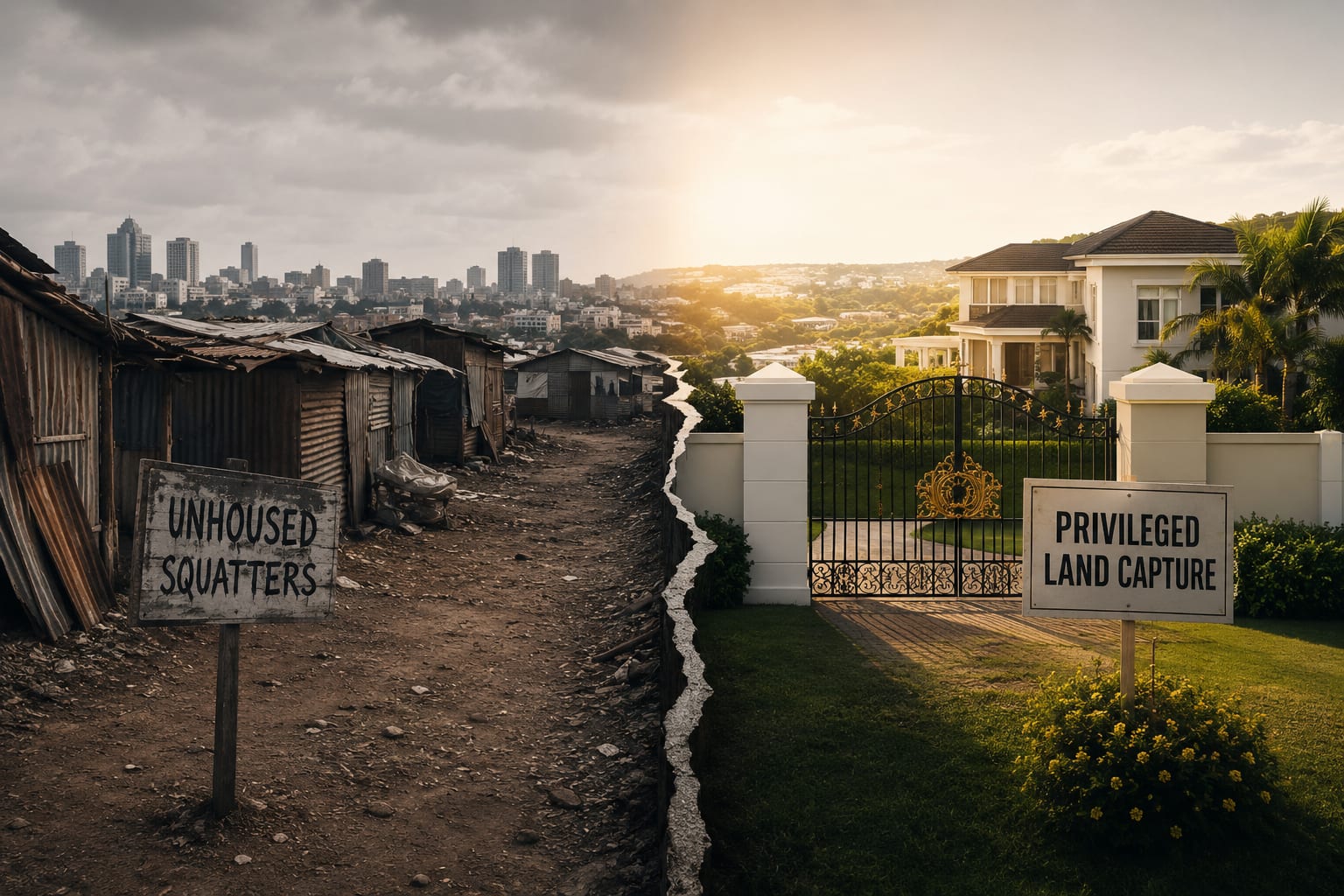 Land Capture Squatting