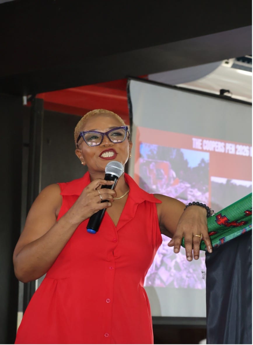 Professor Donna P. Hope, Professor of Culture, Gender, and Society at The University of the West Indies (UWI), delivers the 17th Annual Marcus Mosiah Garvey Lecture at Garvey Great Hall, 76 King Street, Kingston
