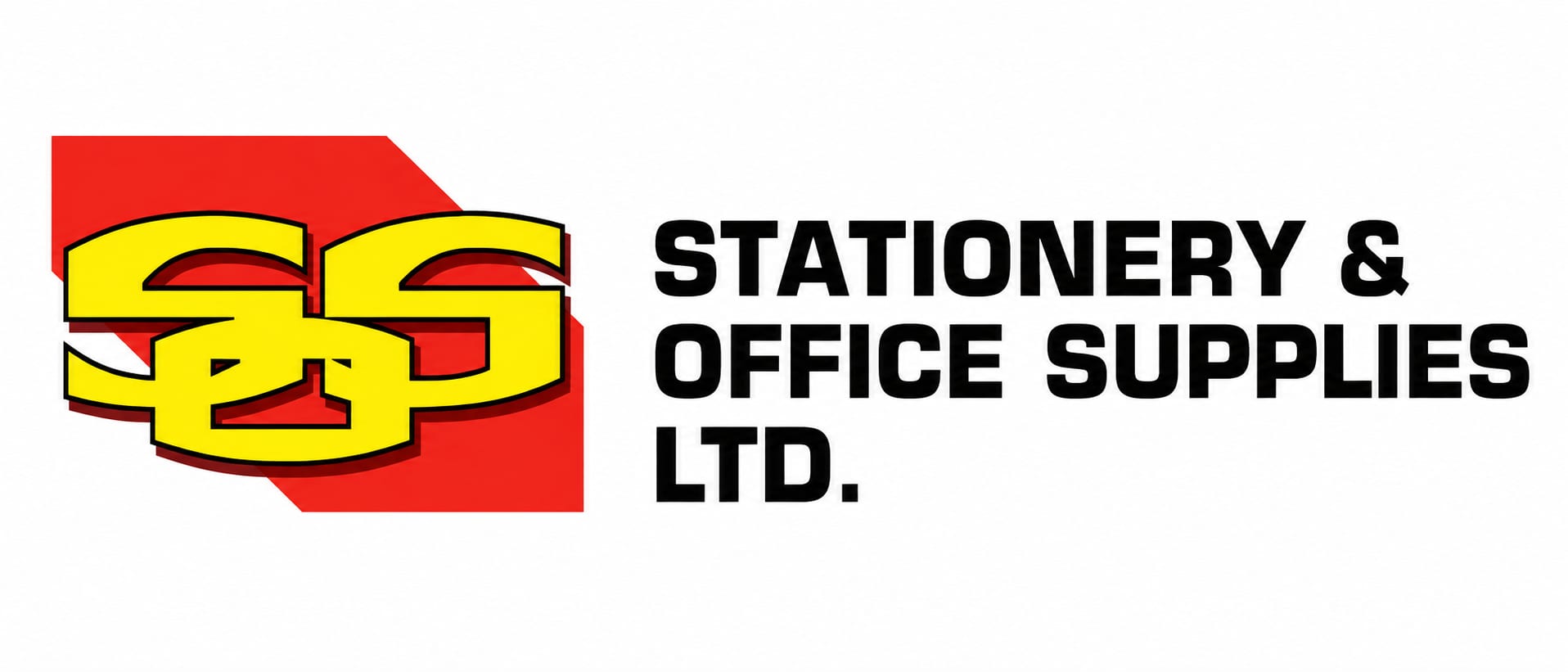 SOS Stationery Office Supplies Logo