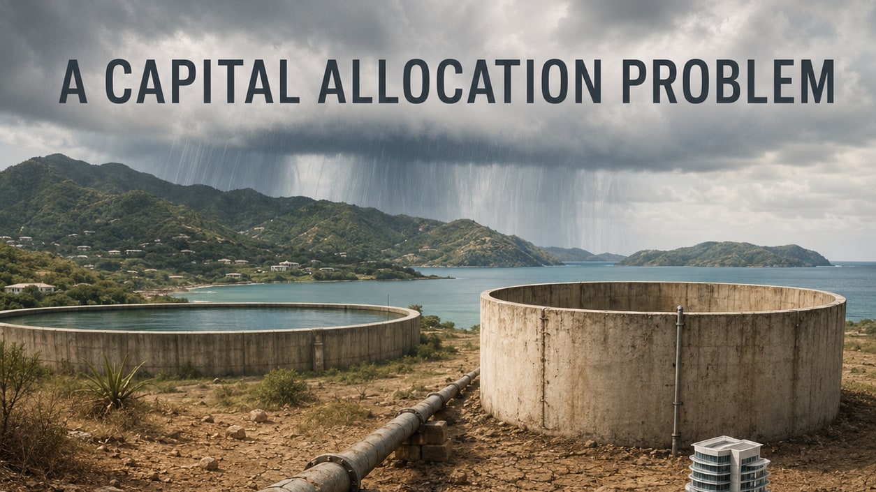 Ambraee Houslin | The drought is not a rainfall problem. It is a capital allocation problem.