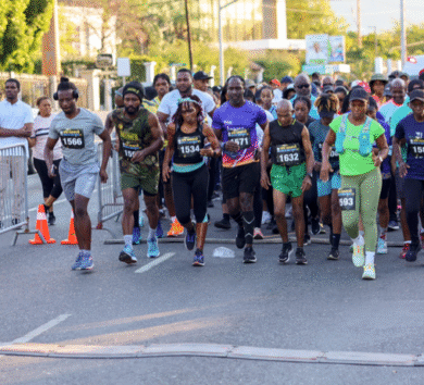 Start of walk race