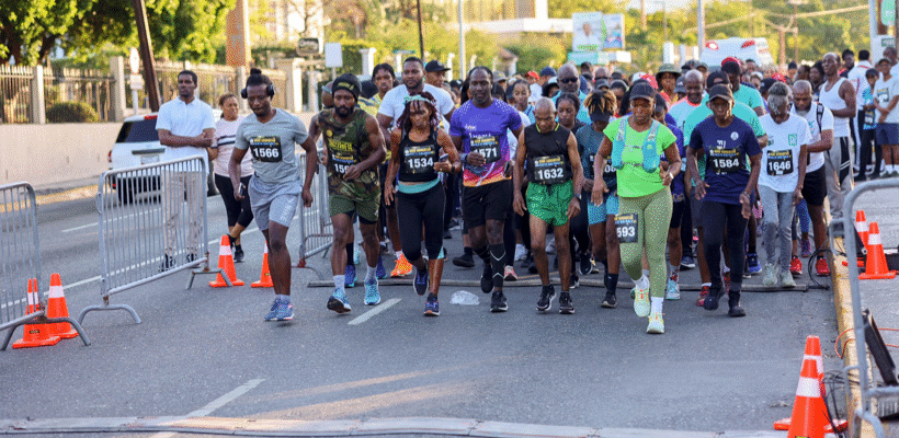 Start of walk race