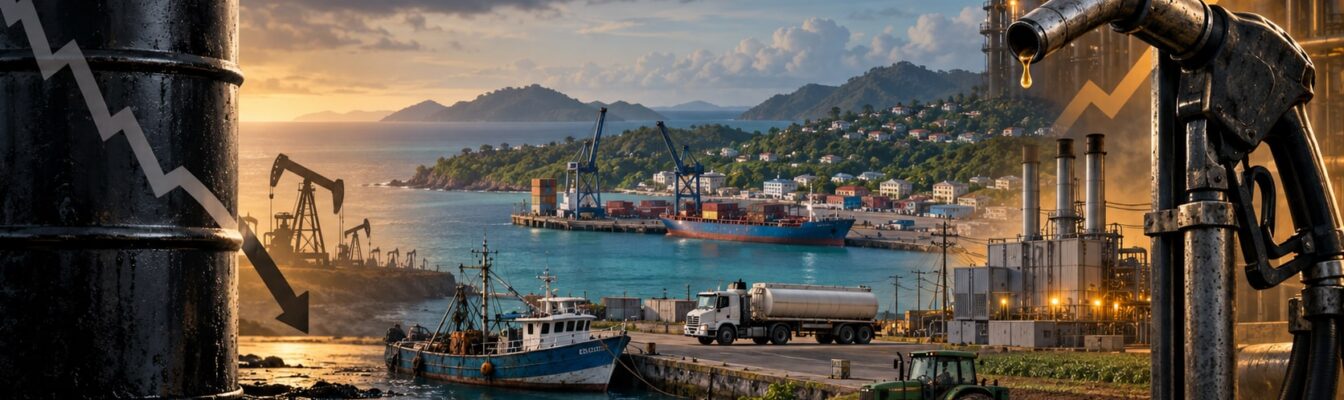 Cheaper crude, costly Caribbean diesel