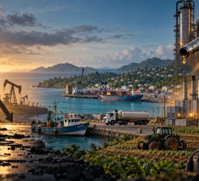 Cheaper crude, costly Caribbean diesel
