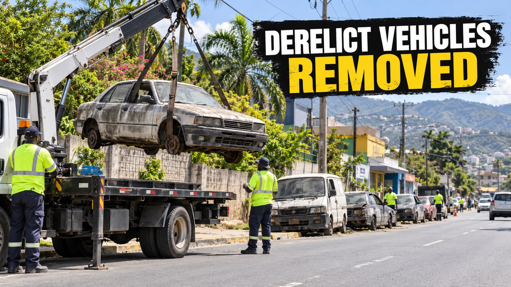 KSAMC removes hundreds of derelict vehicles from the streets