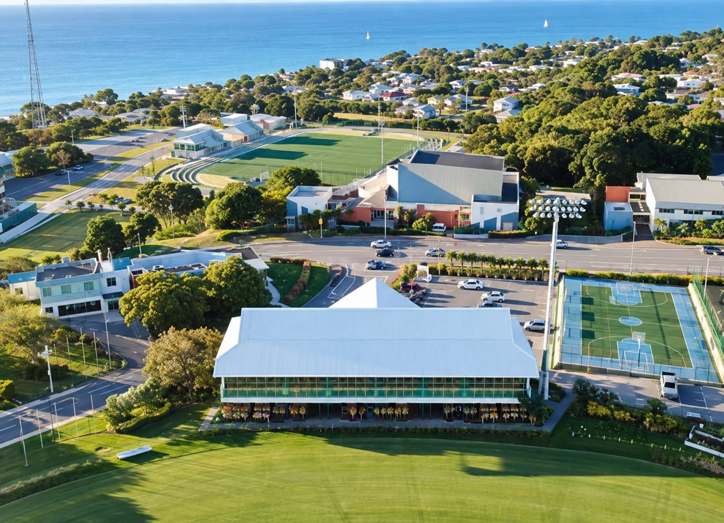 Aerial View of UWI Cave Hill