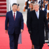 Chinese President Xi Jinping arrived at Joint Base Andrews and was welcomed by US President Donald Trump, in Washington, D.C., the United States, September 23, 2026. _Xinhua