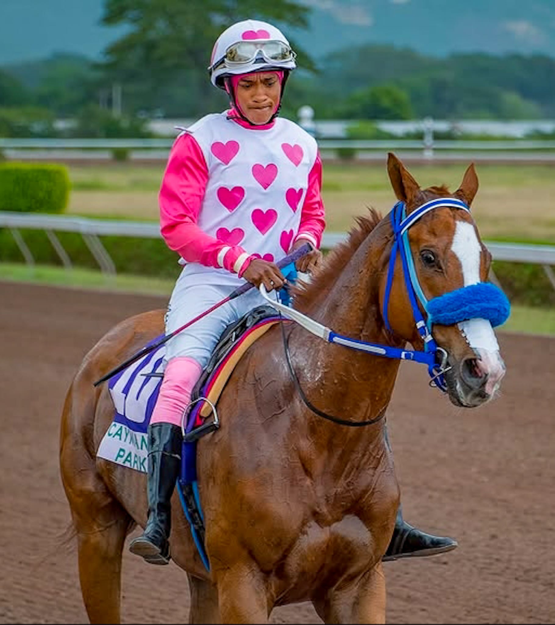 Jamaican jockey Abigail Able 3
