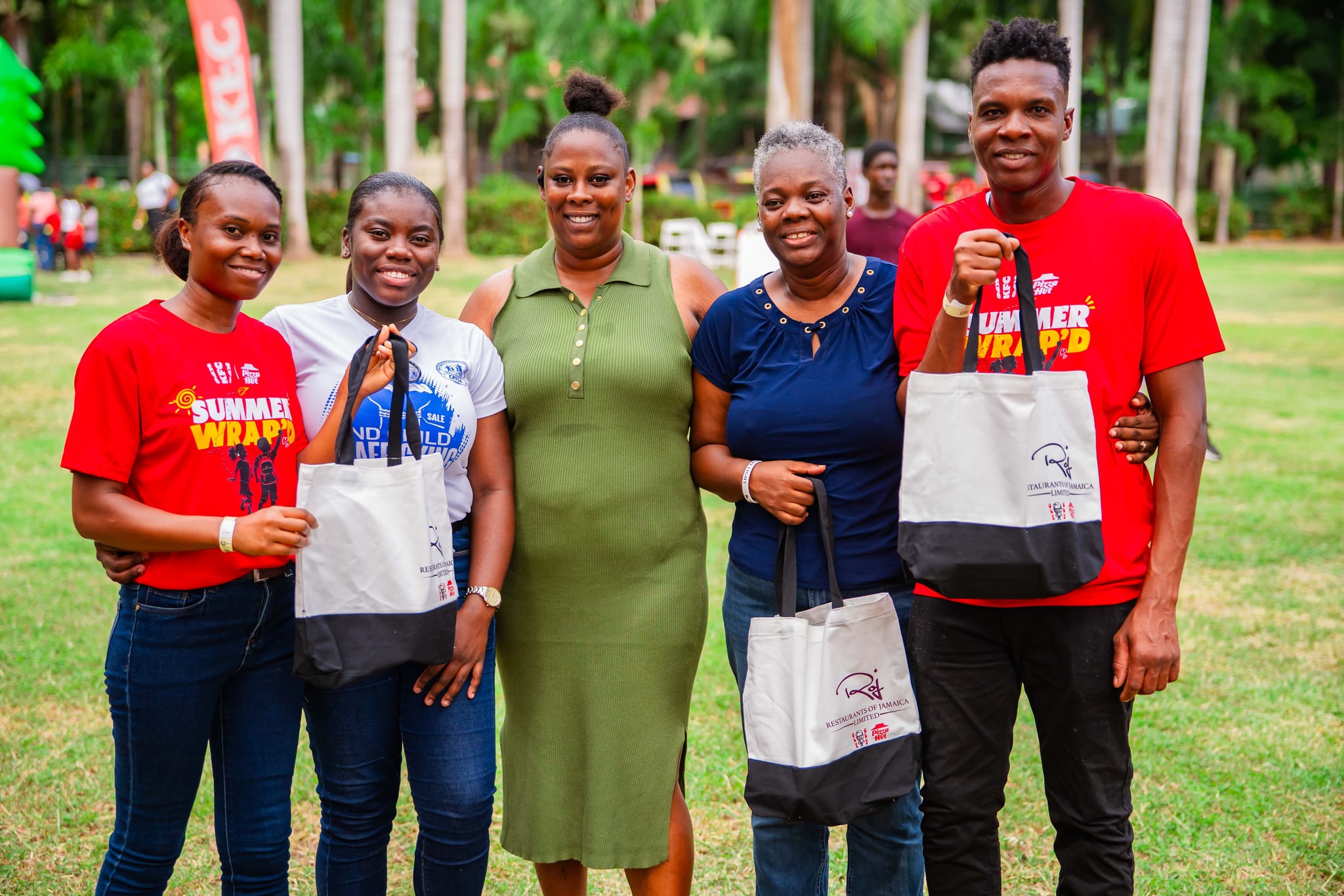 KFC and Pizza Hut hosted the second staging of “Summer Wrap’d”, a special back-to-school treat held at Hope Zoo