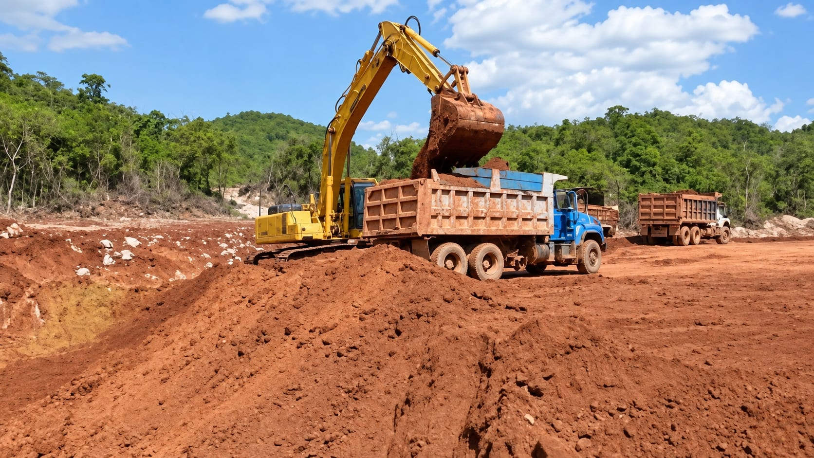 Mining Bauxite