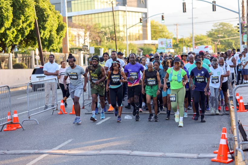 Start of walk race