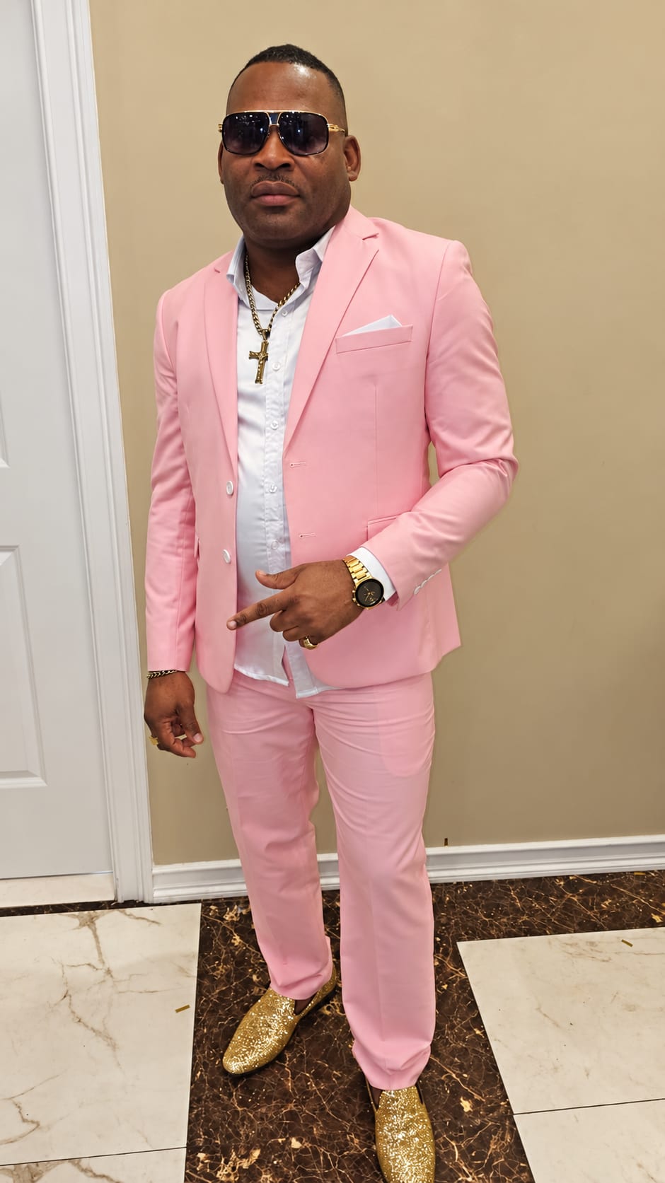 Veteran comedian and actor Leon Parkins 