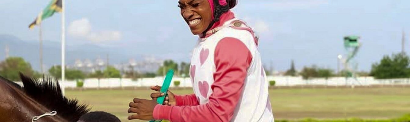 Jamaican jockey Abigail Able 1