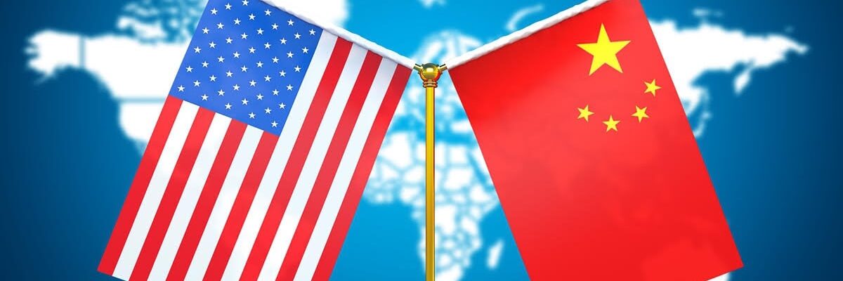 US China Flag
