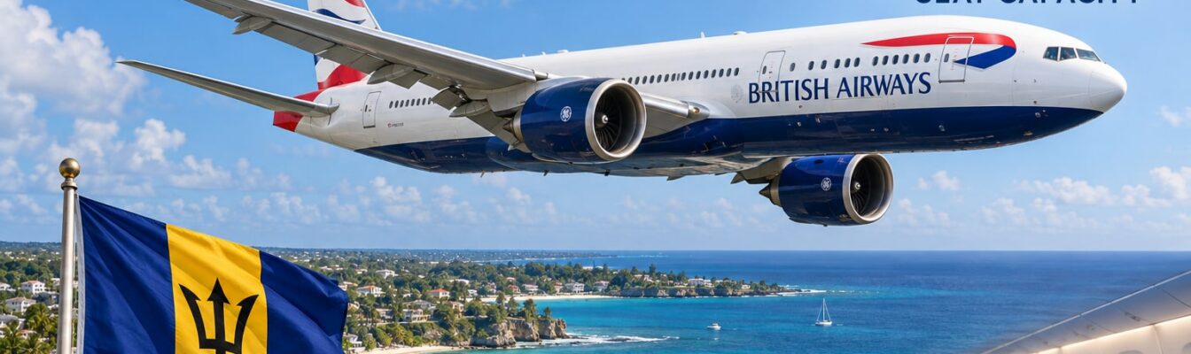 British Airways adds 70% Barbados seats