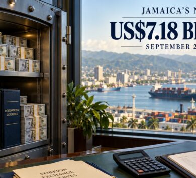 Jamaica’s reserves reach US$7.18 billion