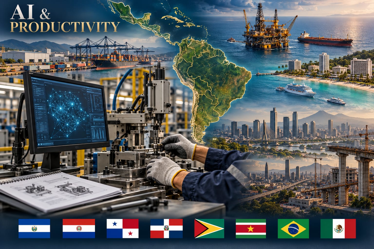AI, machinery, and regional productivity