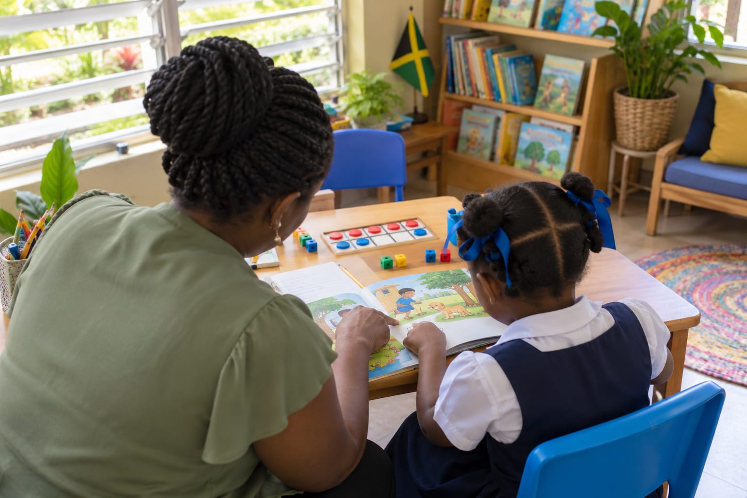 Early reading and counting support in Jamaica