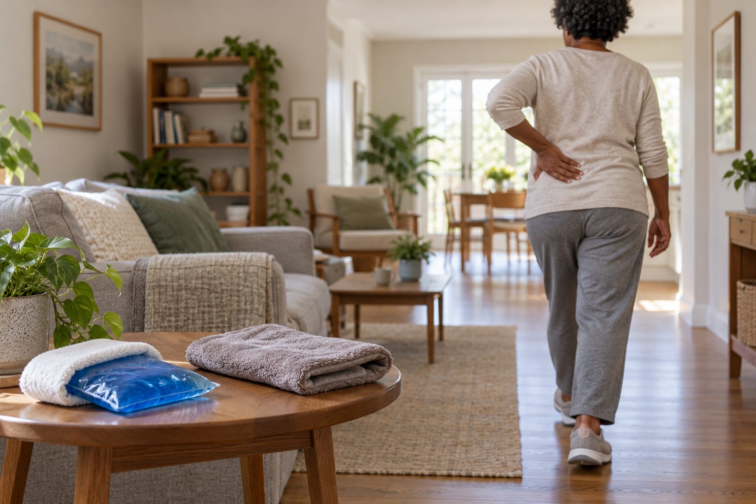 Gentle movement for back comfort