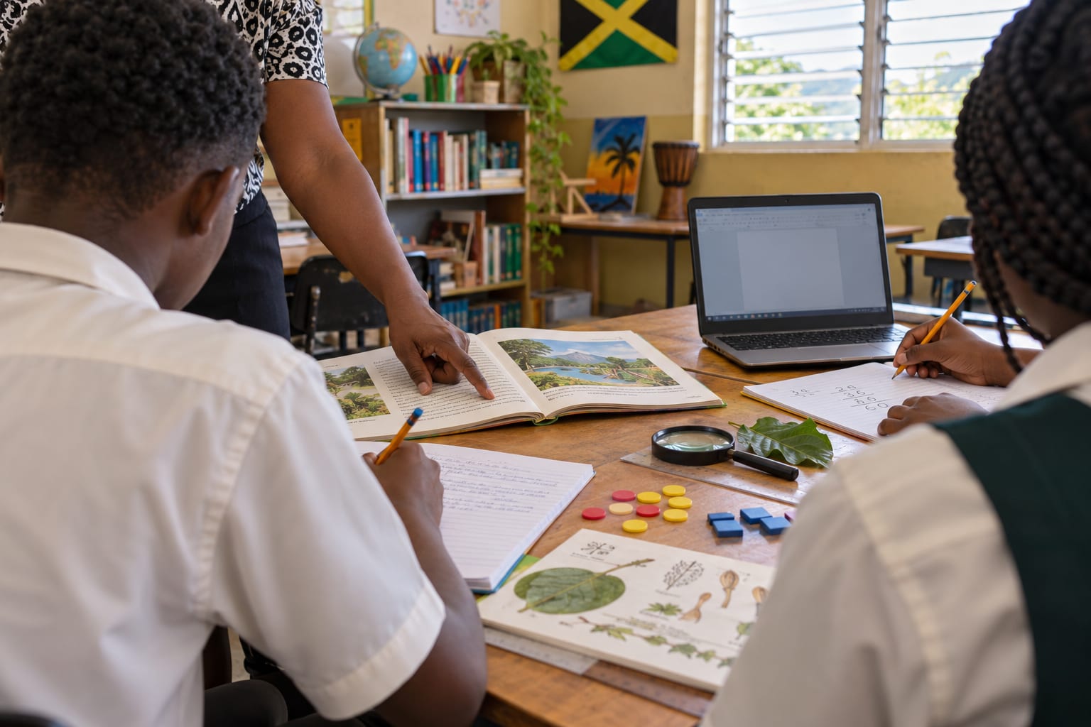 Guided learning foundations in a Jamaican classroom
