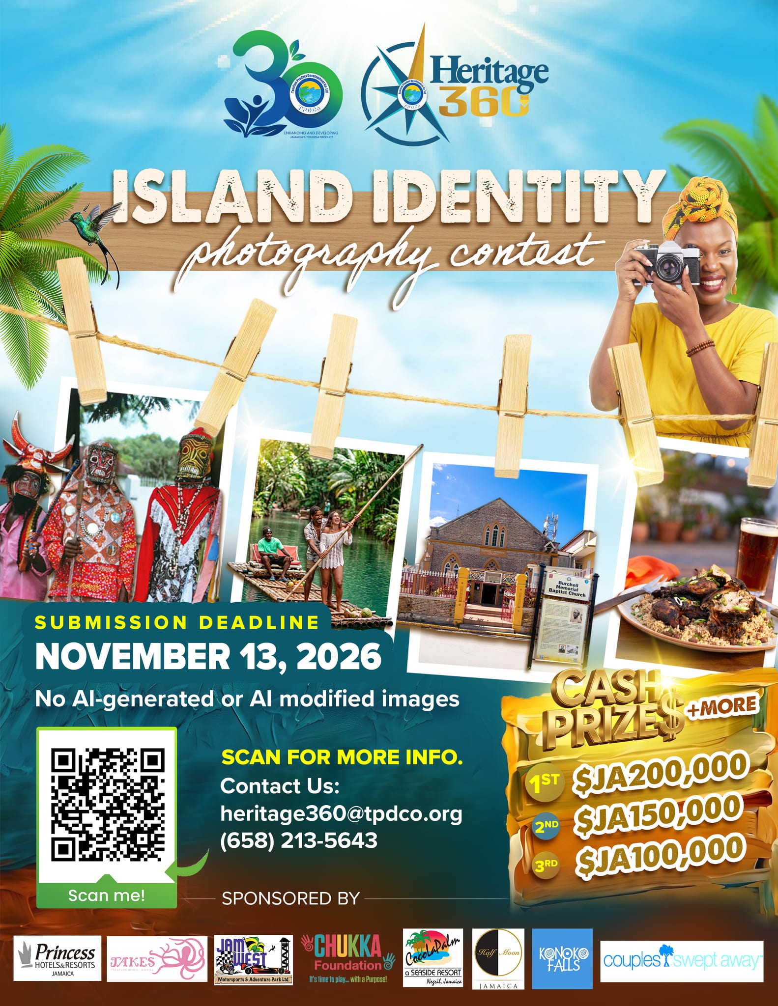 Island Identity Photo Contest flyer