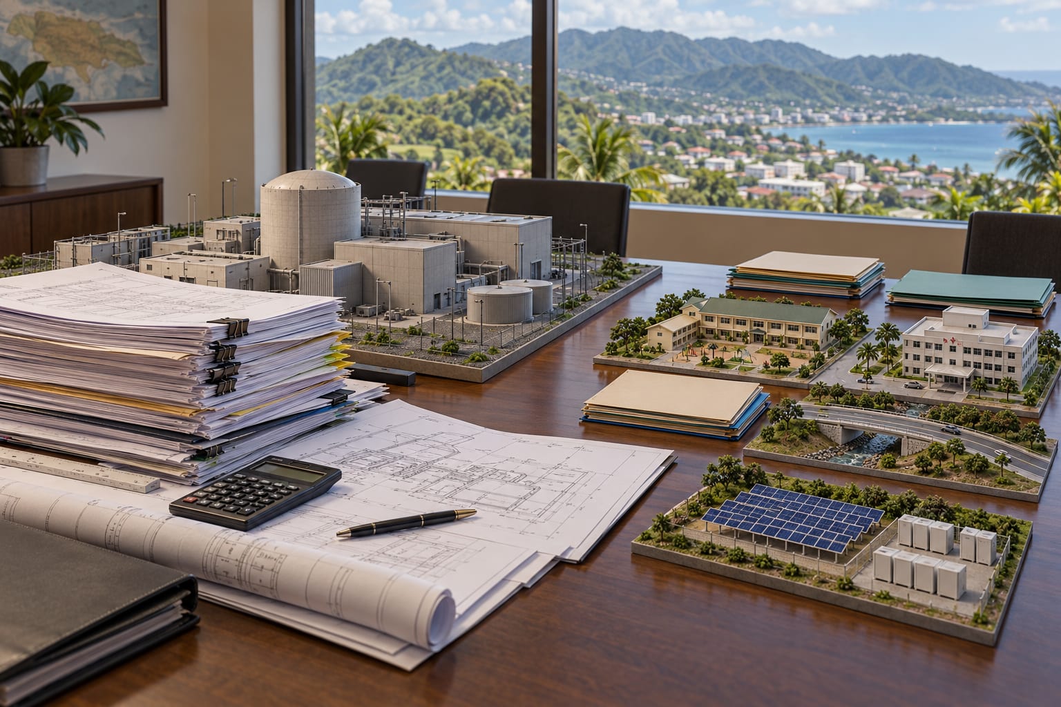 Island budget table_ reactor and public projects