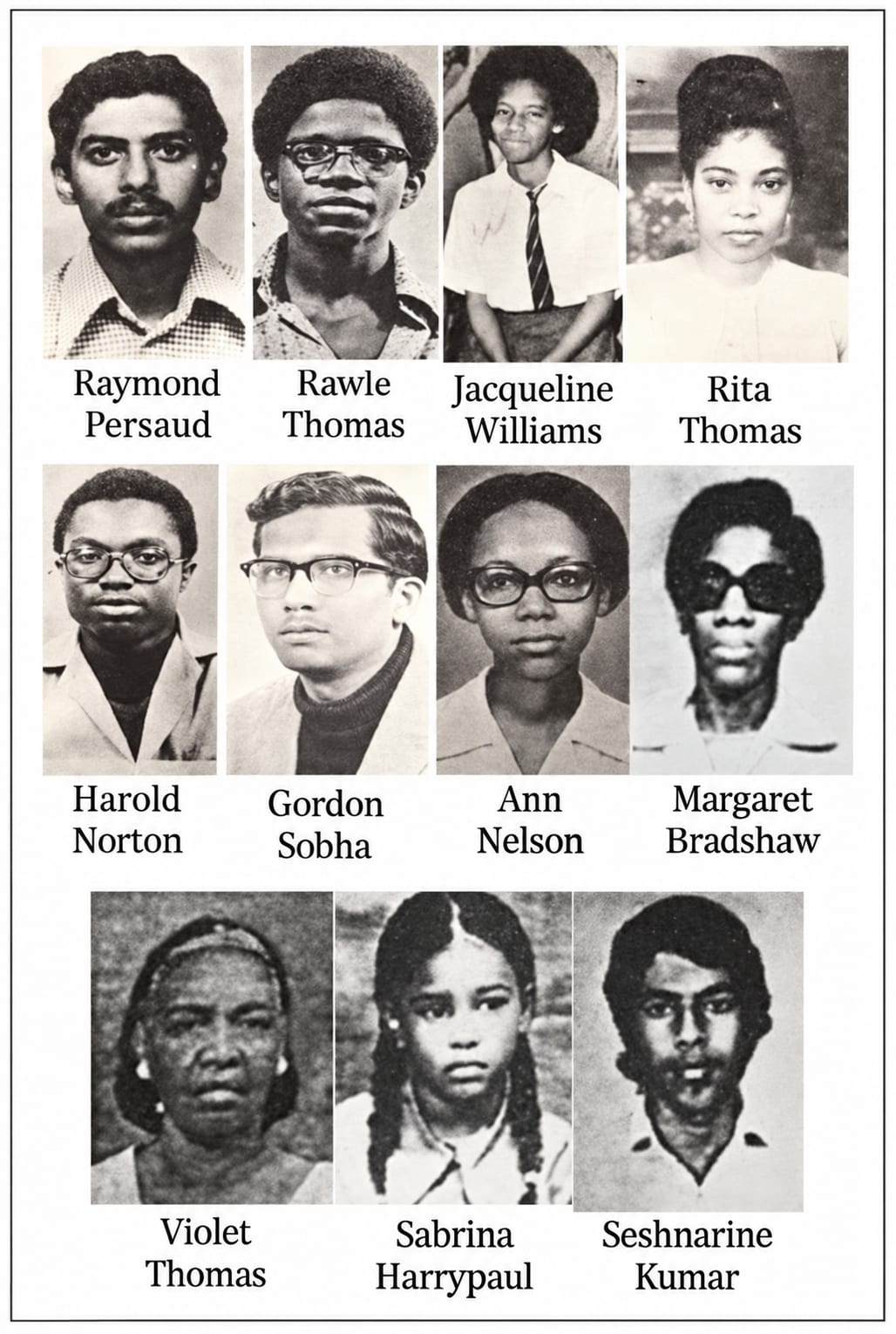 Restored archival memorial portrait grid-3