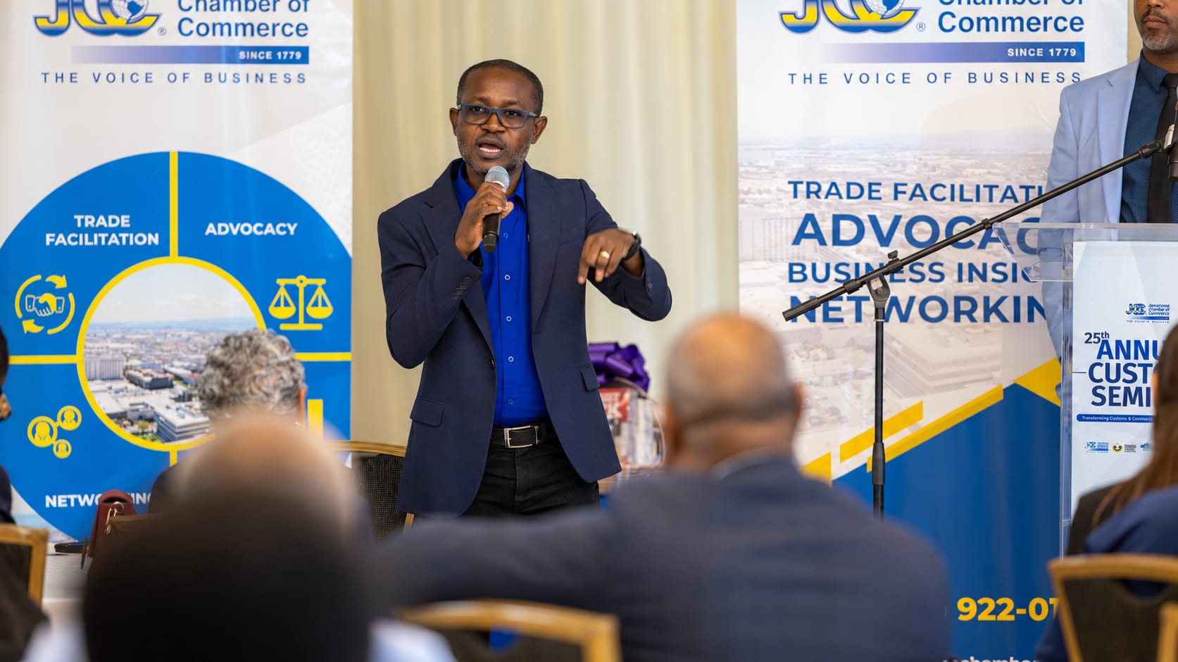 Speaker at Jamaica Chamber seminar